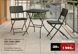 Jamall Zahradní sestava 1+2 AZS-L2161 GREY nabídka