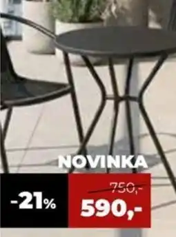 Jamall Zahradní stůl AZT-H1021 BK nabídka