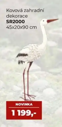 Jamall Kovová zahradní dekorace SR2000 nabídka