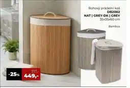 Jamall Rohový prádelní koš DB2002 NAT | GREY-DK | GREY nabídka