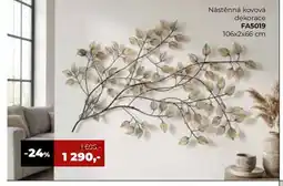Jamall Nástěnná kovová dekorace FA5019 nabídka
