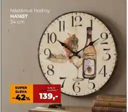 Jamall Nástěnné hodiny HA1657 nabídka