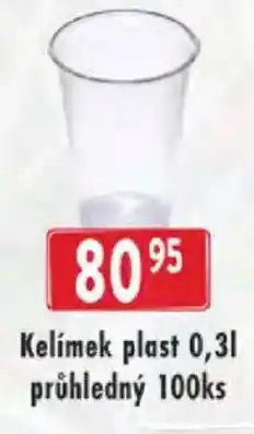 Astur&Qanto Kelímek plast 0,3l průhledný nabídka