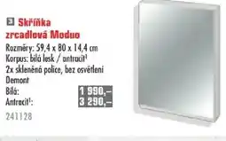 Uni Hobby Skrinka zrcadlová Moduo nabídka