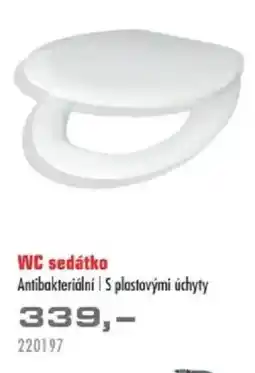 Uni Hobby WC sedátko Antibakteriální | S plastovými úchyty nabídka
