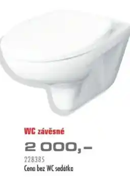 Uni Hobby WC závěsné nabídka