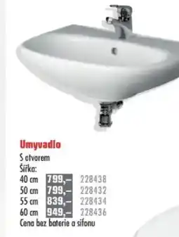 Uni Hobby Umyvadlo nabídka