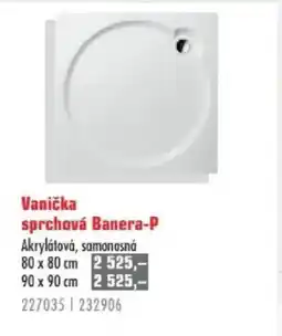 Uni Hobby Vanička sprchová Banera-P nabídka