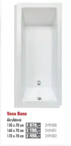 Uni Hobby Vana Bano nabídka