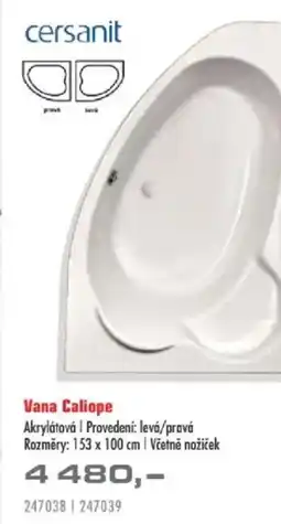 Uni Hobby Vana Caliope nabídka