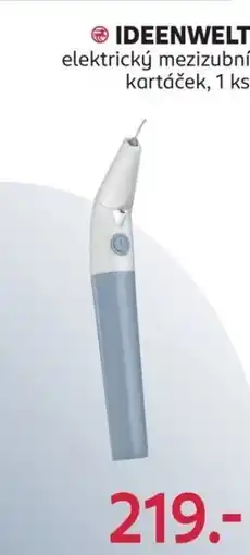 Rossmann IDEENWELT elektrický mezizubní kartáček nabídka