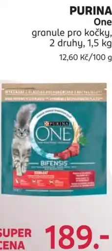 Rossmann PURINA One granule pro kočky nabídka