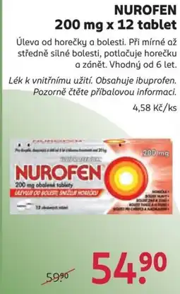 Rossmann NUROFEN nabídka