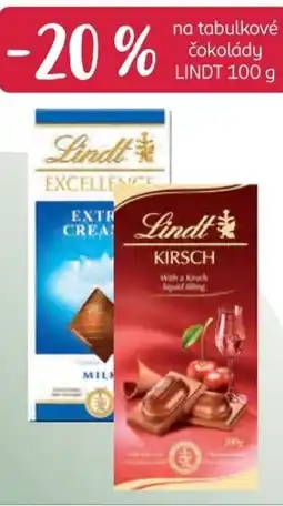 Rossmann Na tabulkové čokolády LINDT nabídka