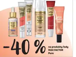Rossmann Na produkty řady MAX FACTOR Pure nabídka