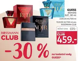 Rossmann GUESS dámská EdT nabídka