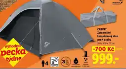 Lidl CRIVIT Zatemněný kempinkový stan pro 4 osoby nabídka