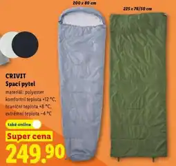 Lidl CRIVIT Spací pytel nabídka