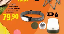 Lidl CRIVIT Kempinková svítilna/čelovka nabídka