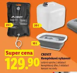 Lidl CRIVIT Kempinkové vybavení nabídka