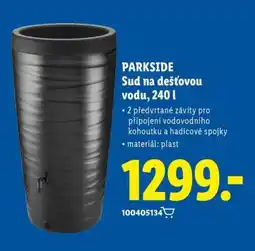 Lidl PARKSIDE Sud na dešťovou vodu, 240 l nabídka
