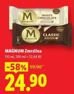Lidl Magnum zmrzlina nabídka