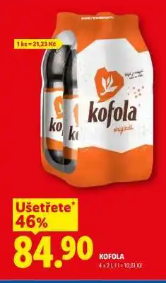 Lidl Kofola nabídka