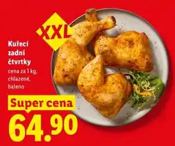 Lidl Kuřecí zadní čtvrtky nabídka