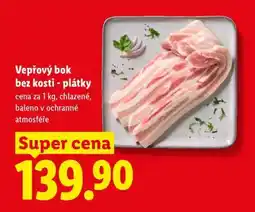 Lidl Vepřový bok bez kosti plátky nabídka
