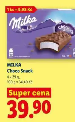 Lidl Milka Choco Snack nabídka