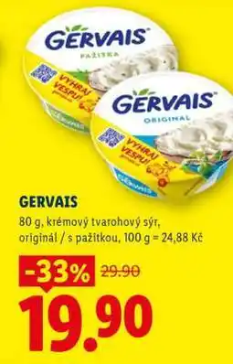 Lidl Gervais nabídka