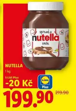 Lidl Nutella nabídka