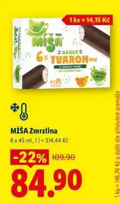 Lidl Míša Zmrzlina nabídka