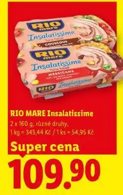 Lidl RIO mare Insalatissime nabídka