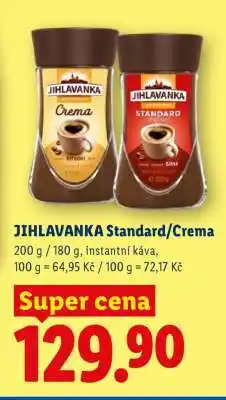Lidl Jihlavanka Standard Crema nabídka
