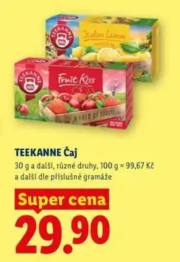 Lidl Teekanne čaj nabídka