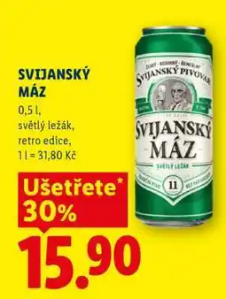 Lidl Svijanský Máz nabídka