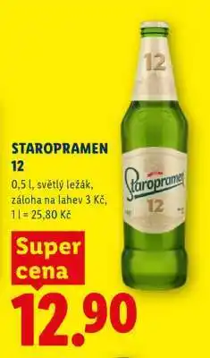 Lidl Staropramen 12 nabídka