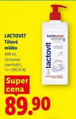 Lidl Lactovit Tělové mléko nabídka