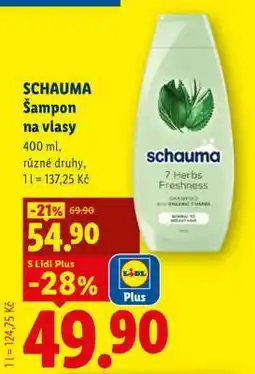Lidl Schauma Šampon na vlasy nabídka