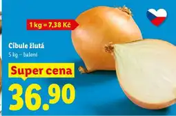 Lidl Cibule žlutá nabídka