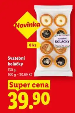 Lidl Svatební koláčky nabídka