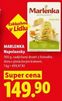 Lidl Marlenka Napoleonky nabídka