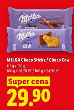 Lidl Milka Choco Sticks / Choco Cow nabídka