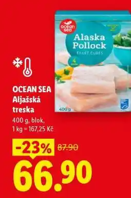 Lidl OCEAN SEA ALJAŠSKÁ TRESKA nabídka