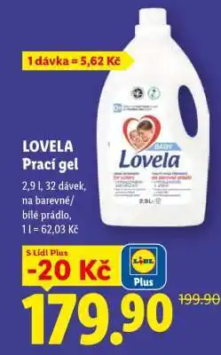 Lidl Lovela prací gel nabídka