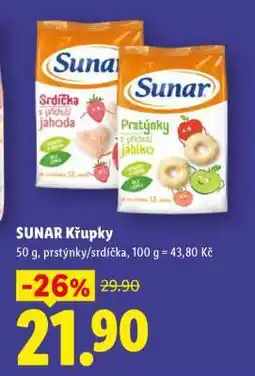 Lidl Sunar křupky nabídka