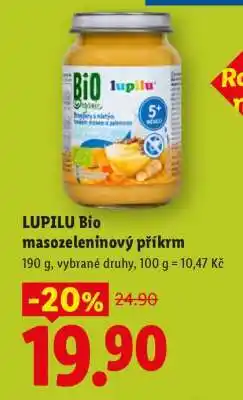 Lidl LUPILU BIO MASOZELENINOVÝ PŘÍKRM nabídka