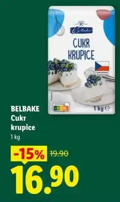 Lidl BELBAKE Cukr krupice 1 kg nabídka