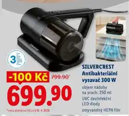 Lidl SILVERCREST Antibakteriální vysavač 300 W nabídka
